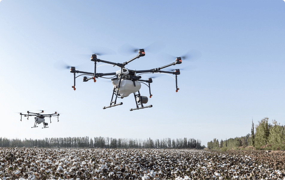 drone with 3D printed parts